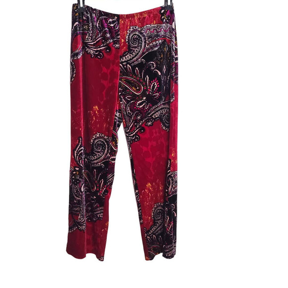 Sunny leigh red & black pants size PM - Picture 1 of 3